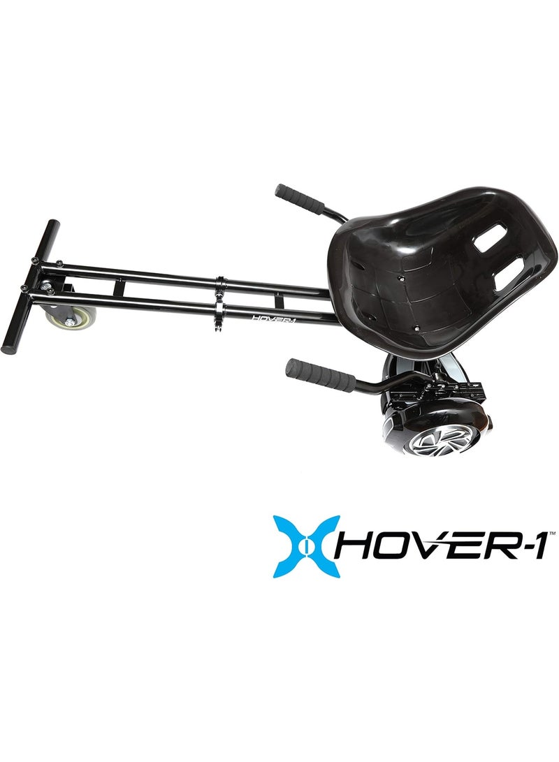 Hover-1 Kart Buggy Hoverboard Attachment | Compatible with Most 6.5" & 8" Electric Hoverboards, Hand-Operated Rear Wheel Control, Adjustable Frame & Straps, Easy Assembly & Install Hoverboard Go Kart - Image 2